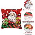 thumbnail image 3 of Fundas de Cojín de Navidad, Fundas de Cojín de Navidad Suaves, Fundas de Cojín Decorativas para Decoración Navideña del Hogar, 3 of 5
