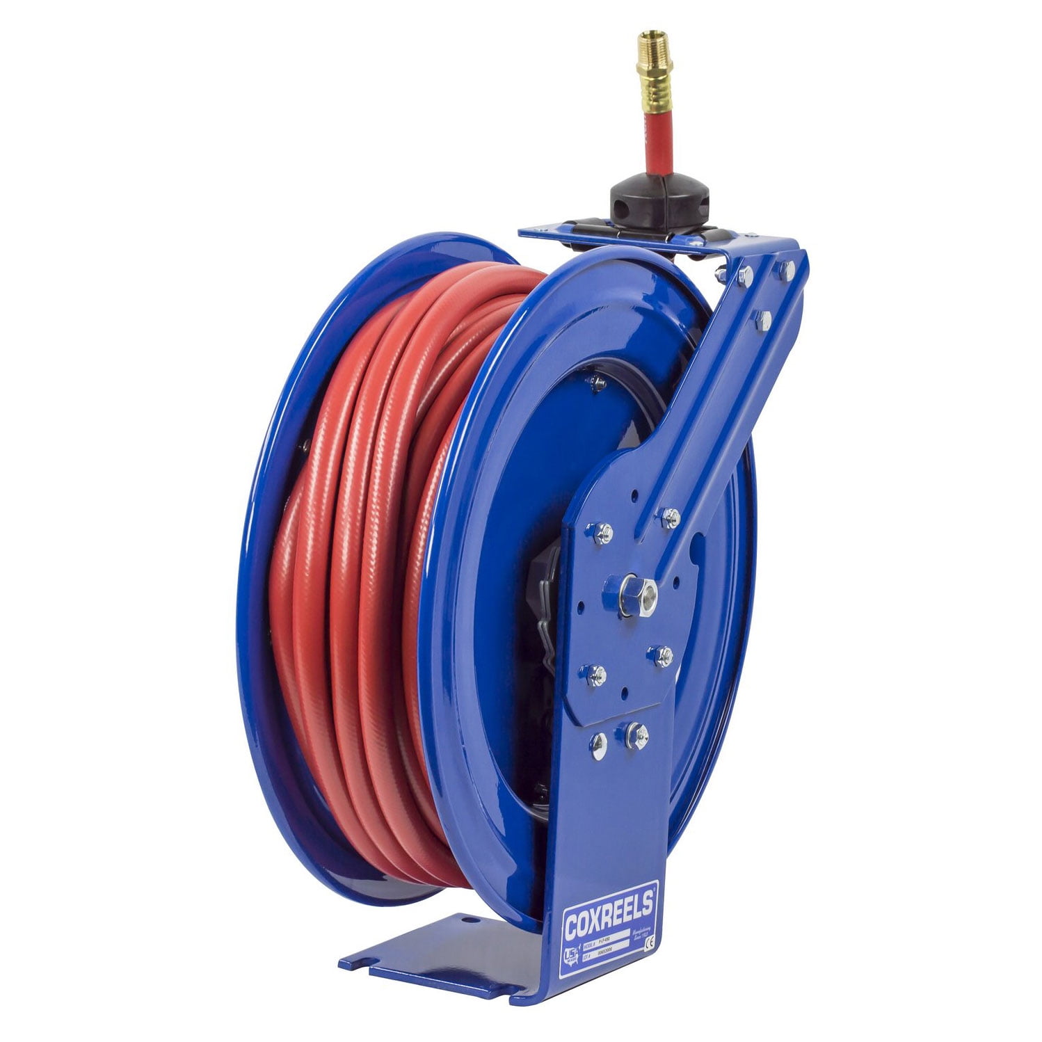 Coxreels P Series Low Pressure Spring Driven Retractable Air and Water Hose Reel