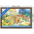 thumbnail image 3 of Rainbow Brite - Rainbow Land Wall Poster, 14.725" x 22.375" Framed, 3 of 5