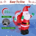 thumbnail image 2 of Firstness 4ft Rc Cars for Kids Christmas Inflatables Santa Claus,Rc Toys Remote Control Christmas Blow Ups with Light and Sounds,Indoor Outdoor Decoration, 2 of 11