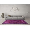 thumbnail image 3 of Ahgly Company Indoor Square Persian Purple Traditional Area Rugs, 7' Square, 3 of 4