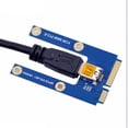 thumbnail image 3 of Mini PCIe to PCI Express 16X Riser for Laptop External image Card BTC MPCIe to PCI-E xc11308, 3 of 5