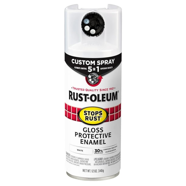Pintura Rust-Oleum 376886 Spray Personalizado 5 en 1 340 g Blanco