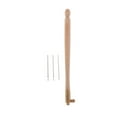 thumbnail image 2 of Abbracc 1 Set Wood Handle Tambour Crochet Hook with 3 Needles Embroidery Tool Kit, 2 of 8