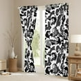thumbnail image 3 of Feelyou Grey Camo Camouflage Black Out Curtains, Cartoon Gorilla Print Curtains Pack of 2 (42x63 Each), Teens Kids Boys Girls Bedroom Curtains, Blackout Curtains Home Decor, 3 of 6