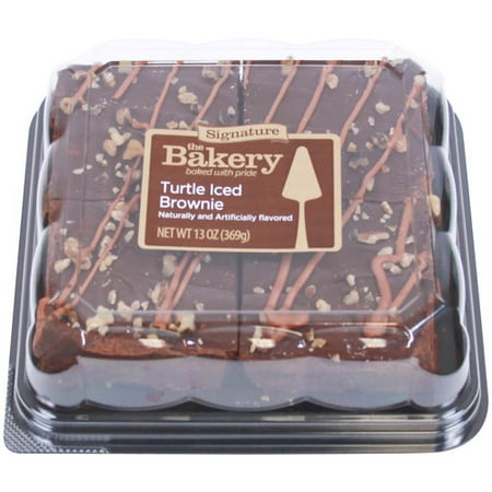 The Bakery at Walmart Turtle Iced Brownie, 13 oz