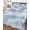 Blue, variant on Blue Sky Twin Size Down Alternative Comforter, Lightweight Comforter Quilt Bedding Set with Pillow Shams Cloud Gradient Natural Landscape Scenery All Seasons Bed Comforter Duvet Insert 68"x86"