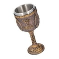 thumbnail image 4 of Copa nórdica revestimiento de acero inoxidable carcasa de resina copa retro única y fácil de limpiar a prueba de herrumbre para el hogar para cerveza ANGGREK Otros, 4 of 8