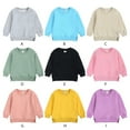 thumbnail image 5 of BULLPIANO Toddler Boys Girls Sweatshirt Long Sleeve Crewneck Pullover Blouse Tops Autumn Winter Sweatshirt, 5 of 5
