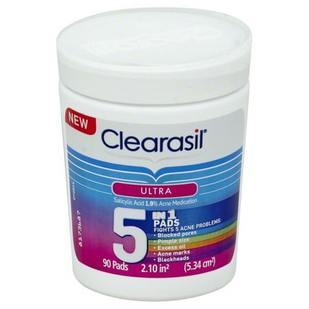 acne pads face clearasil count ultra