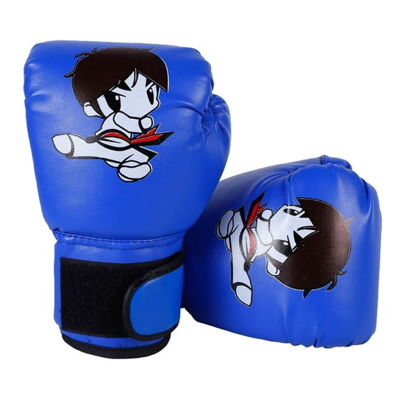 Youth Boxing Gloves Breathable Leather Training Gloves For Arts Muay Thai And Fitness