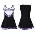 thumbnail image 1 of Costume de Pom-Pom Girl pour Femme, Uniforme Scolaire, Tenue de Fête, 1 of 5