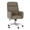 Camel, variant on COLAMY Cocoon Modern Executive High Back Home Office Chair, Upholstered Desk Chair with Wheels, Vanity Chair with Head and Lumbar Support, Armrest (Beige)