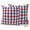 Multicolor, variant on 2 Pack Outdoor Waterproof Throw Pillow Covers,Vintage Red Blue White Checker Decorative Square Patio Pillowcases for Chair Couch Sofa 16x16in