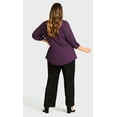 thumbnail image 2 of Avenue Women's Plus Size Cool H& Curvy Pant Elastic Back Waist Pull-On Fit, 2 of 3