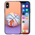thumbnail image 1 of Coque de téléphone en silicone noir avec motif de basket-ball, étui de protection pour iPhone 12 Poly XS Max 5 5S SE 2020 6 6S PLUS 7 8 X 11Pro Max 11 qiuyongming unisex, 1 of 2