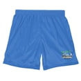 thumbnail image 3 of Rick and Morty Spaceship Mens Lined Mesh Shorts, Royal, Large, 3 of 6