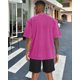 thumbnail image 5 of Remera ADOREJOY XL rosa claro oversize vintage holgada, 5 of 9