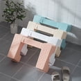 thumbnail image 1 of GOOHOCHY 1Pack Toilet Footstool Healthy Position Support White PP for Adults, 1 of 8