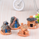 thumbnail image 3 of Micropaisaje de musgo ecológico embotellado decoración elfo Castillo casa de piedra suculenta accesorios de decoración, 3 of 6