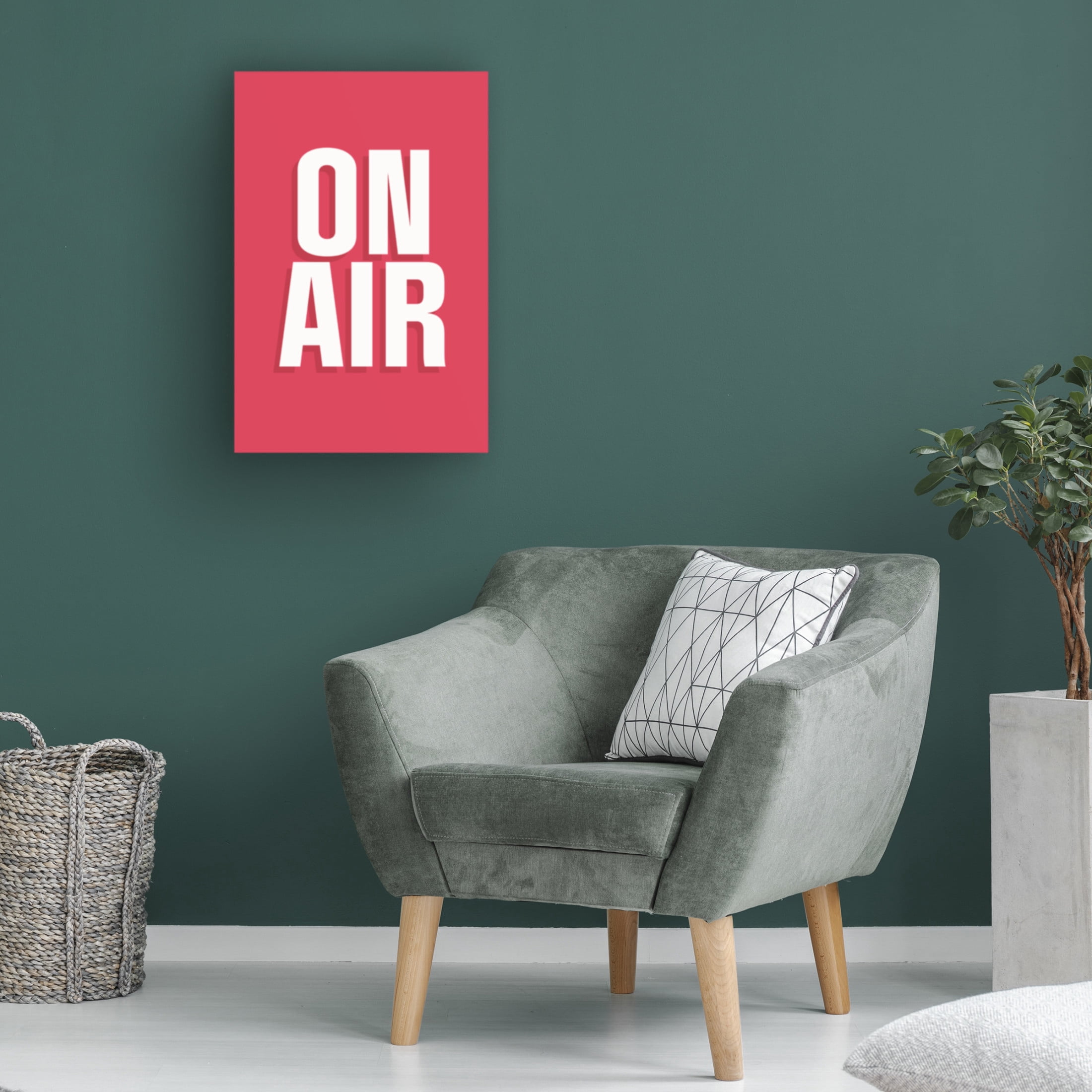 Trademark Fine Art Frankie KerrDineen  On Air Canvas Wall Art