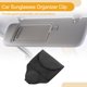 thumbnail image 3 of Clip para gafas de sol del coche Unique Bargains con soporte magnético universal para parasol de gafas de sol ante negro 13.5x11cm 1 Pcs, 3 of 7
