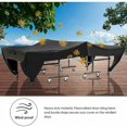 thumbnail image 3 of 1pc Waterproof And Dustproof Ping Pong Table Protective Cover Black 280 X 153 X 73cm(black), 3 of 5