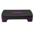 thumbnail image 2 of Plateforme de Pas d'Exercice, Plateforme de Pas d'Aérobic Pratique Compacte en ABS pour l'Entraînement des Hanches Noir Rouge,Noir Violet,Noir Gris, 2 of 7