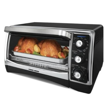 Black Decker 6 Slice Convection Toaste Walmart Com