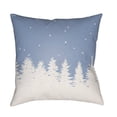 thumbnail image 2 of Surya  Trees Square Throw Pillow - Black & White - 18 x 18 x 4 in., 2 of 2