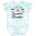 thumbnail image 3 of Inktastic I Love My Grandma and Grandpa Heart and Arrows Boys or Girls Baby Bodysuit, 3 of 5