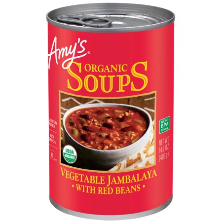 Amy's Organic Vegetable Jambalaya Soup 14.2 oz
