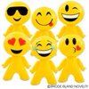 Awesome Set of 6 Large 24" Emoji /Emoticon Inflates/PARTY DECORATIONS Favors/Decor/ Giveaway