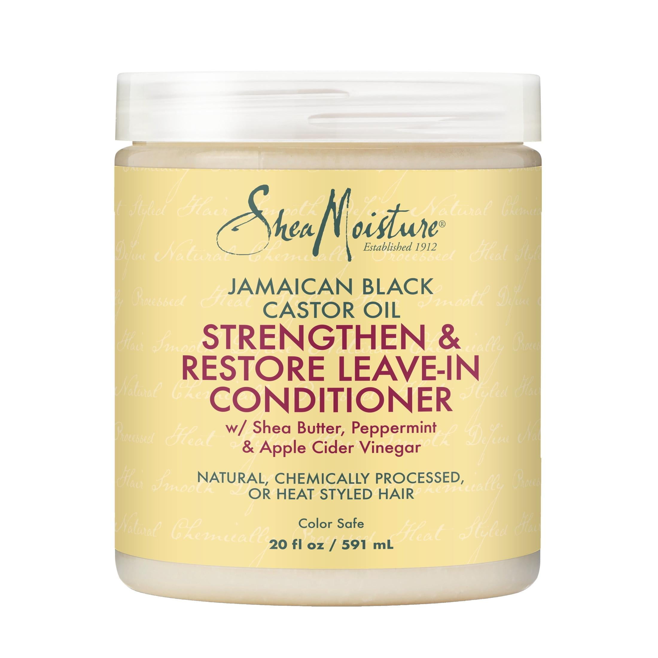 (2 pack) SheaMoisture Leave In Conditioner Jamaican Black Castor Oil, 20 oz Jar  (图2) (2 pack) SheaMoisture Leave In Conditioner Jamaican Black Castor Oil, 20 oz Jar  (图2)