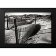 thumbnail image 2 of Hausenflock, Alan 24x17 Black Modern Framed Museum Art Print Titled - Dunes Fence IV, 2 of 5