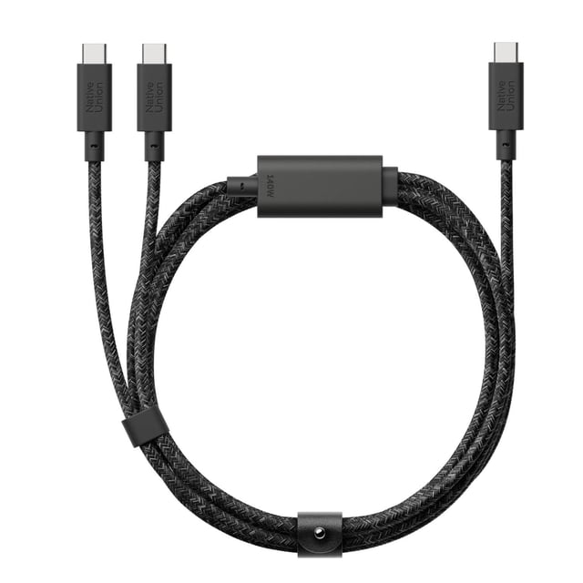Cable dual Premium USB- C de 2 M 140W Split Native Union