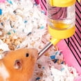 thumbnail image 3 of Hamster Drinker Hanging Water Bottle Dispenser for Guinea Pig Squirrel Rabbit Squirrel Rabbit Dog Drinking Head Pipe Fountain 125ml-Flat Blue, 3 of 6