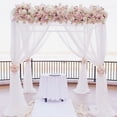 thumbnail image 3 of Flmtop 6.5M Pure Tulle Rouleau Gaze Mariage Fête DIY Chaise Rideau Bow Table Décoration, 3 of 10