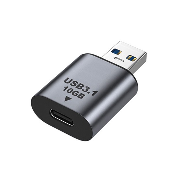 Adaptador de transferencia de datos de carga USB3.1 Gen 2 (USB 3.1 macho a tipo C hembra) Ehuebsd Para estrenar