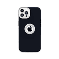 thumbnail image 3 of Funda de lujo con agujero en el logotipo de Candy para iPhone 15, 14, 13, 12, 11 Pro Max Plus, funda trasera suave de silicona líquida a prueba de golpes, accesorios para teléfono, 3 of 5