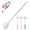 White, variant on 12.4" Silicone Bottle Brush, 3-in-1 Ergonomic Long Handled Cleaning Cup Brush,Water Bottle Cleaner,Deep Cleaning for Baby Bottles,Glassware, Narrow Neck Containers