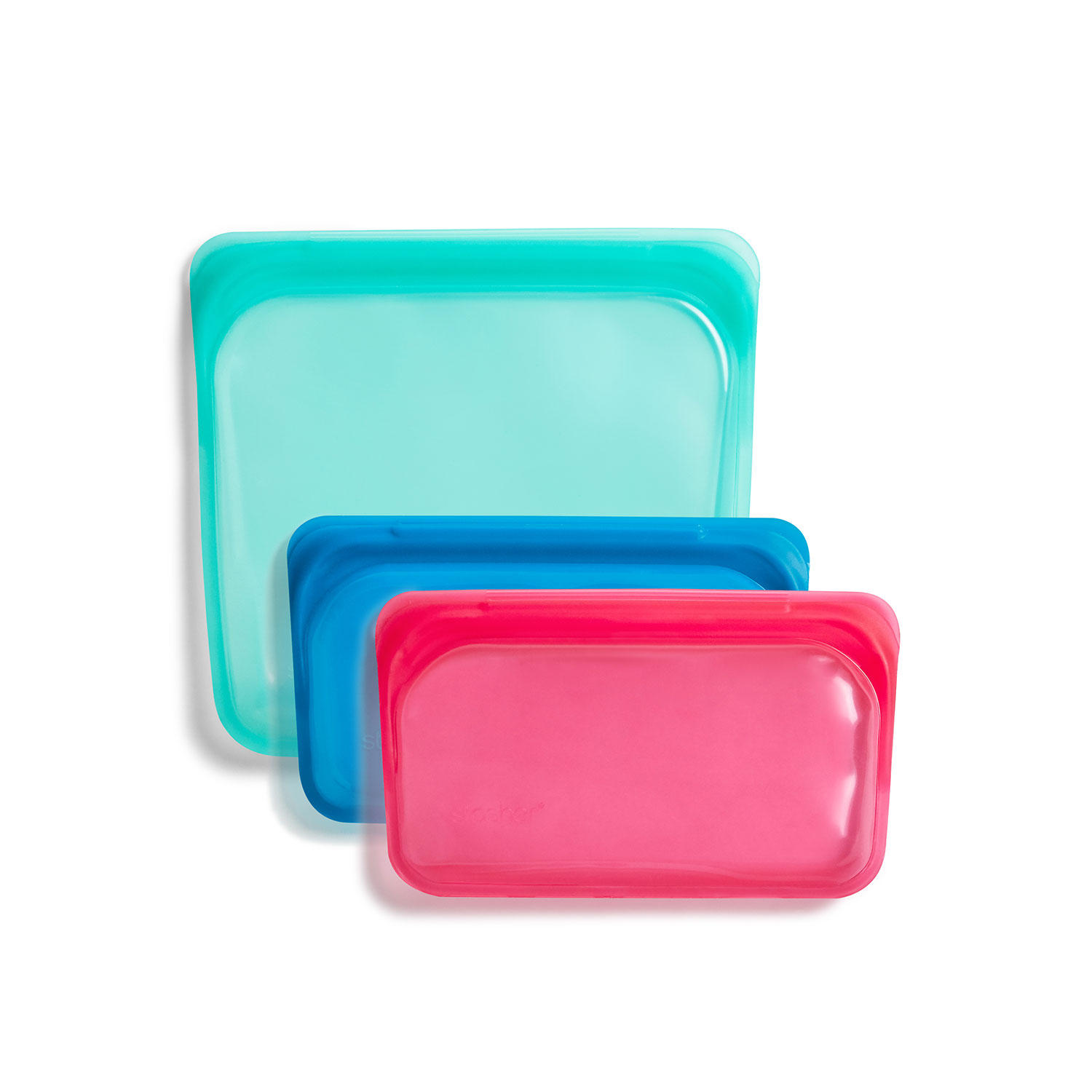 Reusable Silicone Bags, 3 Pack(COLORMULTIPLE)