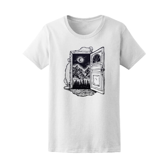 Open Door Magic Outdoors T-Shirt Men -Image by Shutterstock, Male Large