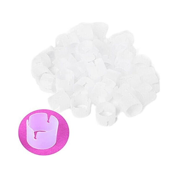 WHAMVOX Balloon Arch Connector Rings for Party Use Easy to Apply Reusable Plastic Multi 50pcs