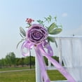 thumbnail image 5 of Wedding Chair Back Decorations Style Artificial Flower Bouquets For Wedding Decor And Photography Props, 5 of 9