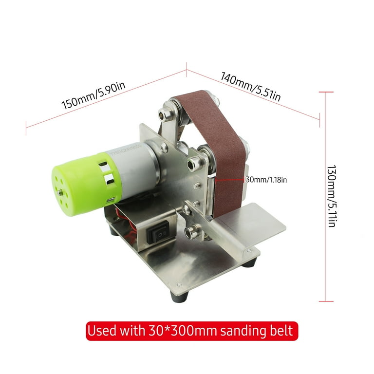 Belt sander belt on sale sizes