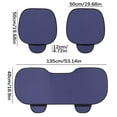 thumbnail image 3 of Nuevo cojín de asiento de coche de verano de seda de hielo, conjunto de tres piezas, cojín de asiento de coche, venta al por mayor, pieza sin respaldo, cojín fresco, 3 of 3