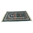 thumbnail image 1 of Islamic Muslim Prayer Rug, Fashionable Comfort Kneel Floor Carpet Islamic Namaz Rug For Men Women, 1 of 8