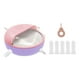 thumbnail image 5 of Comedero para perros y gatos, cuenco para recién nacidos, suministros portátiles para beber para mascotas Rosa, 5 of 9