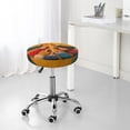 thumbnail image 7 of Fotbe Colorful Sweaters And Strings Stool Covers Round,Waterproof Round Bar Stool Covers Bar Chair Covers Washable Stool Cushion Slipcover for 12-14 Inch Chair-13 inch, 7 of 7